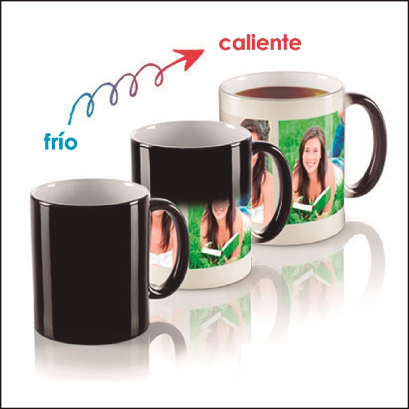 Taza Mágica personalizada con foto - Envíos desde Tenerife para toda Canarias.
